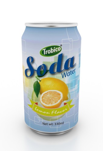 330ml lemon flavor soda water